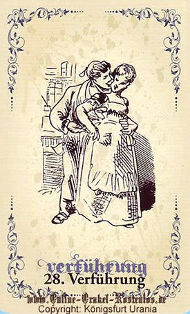 Verführung, Wilhelm Busch Orakel