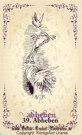Abheben, Wilhelm Busch Orakel