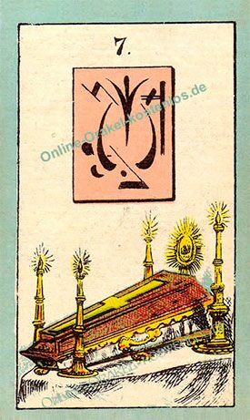 Mystisches Orakel - Sarg - Online Orakel kostenlos Horoskop
