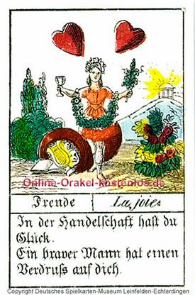 Freude Glückskarten Orakel - Freude - Online Orakel kostenlos