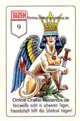 Gizeh Orakel - die Sphinx - Online Orakel kostenlos