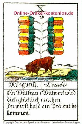 Mißgunst Glückskarten Orakel - Mißgunst - Online Orakel kostenlos