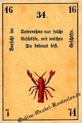 Kabbala Orakel - Vorsicht im Geschäft - Online Orakel kostenlos