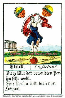 Glück Glückskarten Orakel - Glück - Online Orakel kostenlos