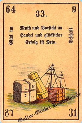Kabbala Orakel - Glück im Geschäft - Online Orakel kostenlos