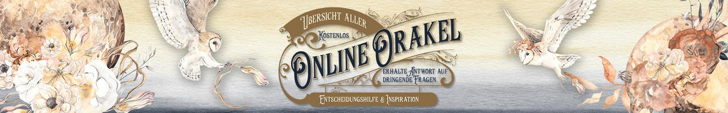 Übersicht aller gratis Online Orakel - Kostenlose Orakel für Inspirationen und zukünftige Entwicklungen mit Ja Nein Orakel