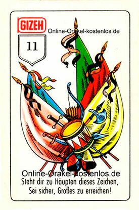 Gizeh Orakel - das Banner - Online Orakel kostenlos