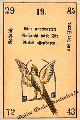 Kabbala Orakel - Nachricht aus der Ferne- Online Orakel kostenlos