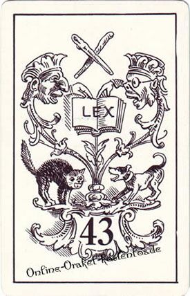 Rechtsstreit - Lady Destiny Orakel gratis Kartenlegen