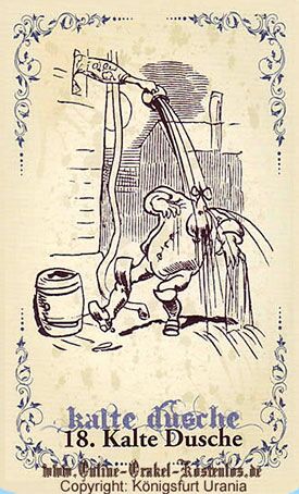 Kalte Dusche, Wilhelm Busch Orakel