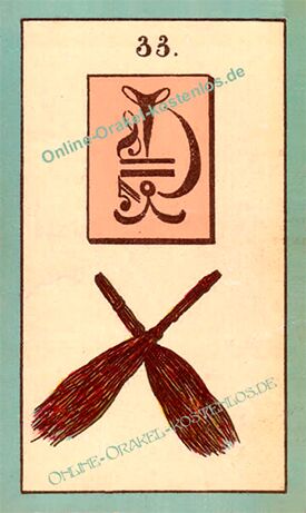 Mystisches Orakel - Besen - Online Orakel kostenlos Horoskop