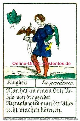 Klugheit Glückskarten Orakel - Klugheit - Online Orakel kostenlos