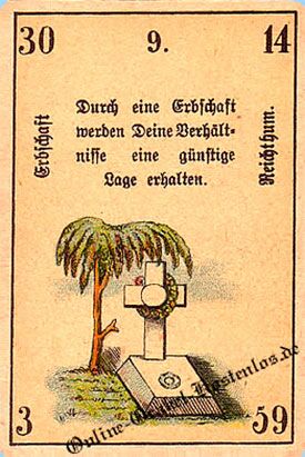 Kabbala Orakel - Erbschaft - Reichtum - Online Orakel kostenlos